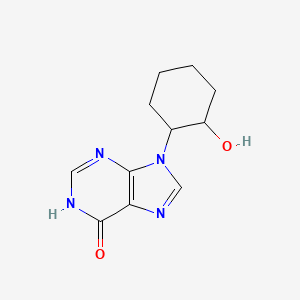 9-[(1R,2R)-2-hydroxycyclohexyl]-3H-purin-6-one