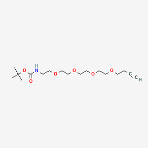 tert-Butyl (3,6,9,12-tetraoxahexadec-15-yn-1-yl)carbamate