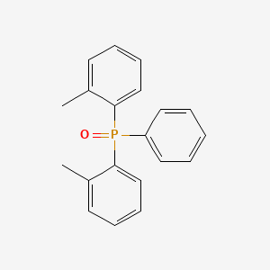 molecular formula C20H19OP B15378361 1-Methyl-2-[(2-methylphenyl)-phenylphosphoryl]benzene CAS No. 18803-11-7