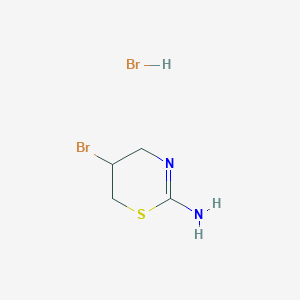 5-bromo-5,6-dihydro-4H-1,3-thiazin-2-amine