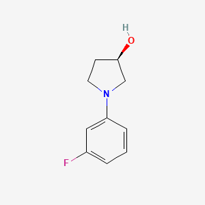 (R)-1-(3-Fluorophenyl)pyrrolidin-3-OL