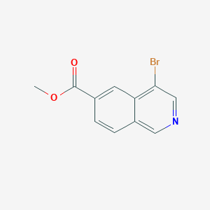 Methyl 4-bromoisoquinoline-6-carboxylate