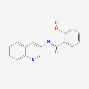 2-(Quinolin-3-yliminomethyl)phenol