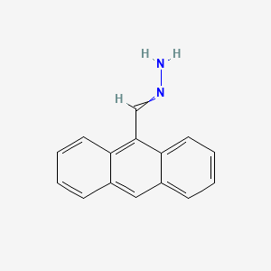 molecular formula C15H12N2 B15378616 9-Anthraldehyde hydrazone 