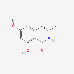 molecular formula C10H9NO3 B15378654 Siamine CAS No. 60352-12-7