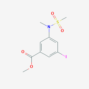 Methyl 3-iodo-5-[(methanesulfonyl)(methyl)amino]benzoate