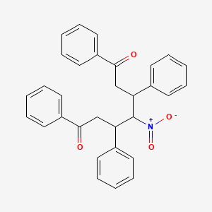 4-Nitro-1,3,5,7-tetraphenylheptane-1,7-dione