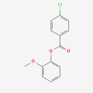 2-Methoxyphenyl 4-chlorobenzoate