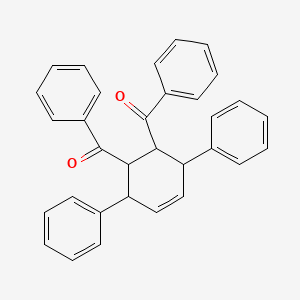 (6-Benzoyl-2,5-diphenylcyclohex-3-en-1-yl)-phenylmethanone