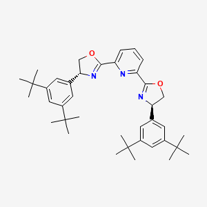 2,6-Bis((R)-4-(3,5-di-tert-butylphenyl)-4,5-dihydrooxazol-2-yl)pyridine