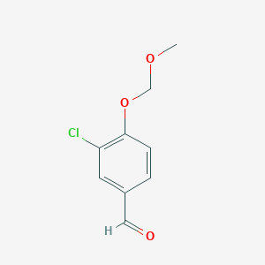 3-Chloro-4-(methoxymethoxy)benzaldehyde