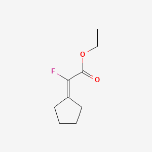 Ethyl 2-cyclopentylidene-2-fluoroacetate