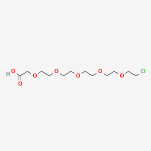 17-Chloro-3,6,9,12,15-pentaoxaheptadecanoic acid