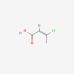 2-Butenoic acid, 3-chloro-, (E)-