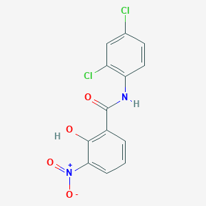 n-(2,4-Dichlorophenyl)-2-hydroxy-3-nitrobenzamide