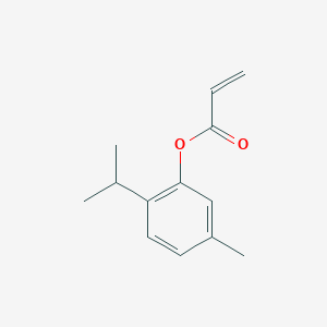 molecular formula C13H16O2 B15379136 5-Methyl-2-(propan-2-yl)phenyl prop-2-enoate CAS No. 7362-71-2