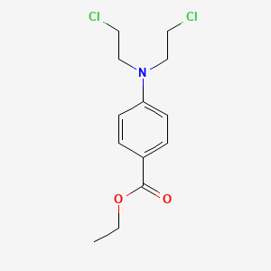 Ethyl 4-[bis(2-chloroethyl)amino]benzoate