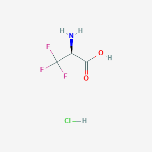 (S)-2-amino-3,3,3-trifluoropropanoic acid hydrochloride