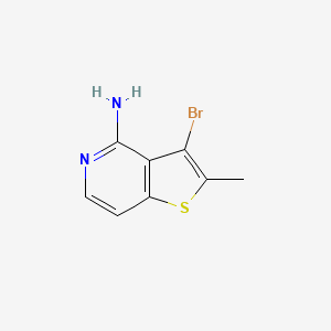 3-Bromo-2-methylthieno[3,2-c]pyridin-4-amine