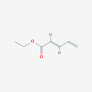 molecular formula C7H10O2 B153793 乙基戊二烯酸酯 CAS No. 13369-23-8