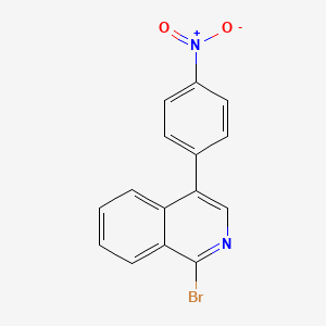 1-Bromo-4-(4-nitrophenyl)isoquinoline