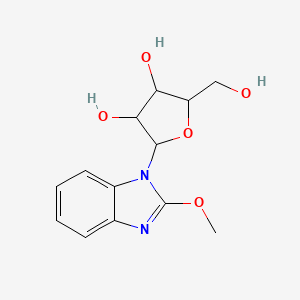 2-Methoxy-1-pentofuranosyl-1h-benzimidazole