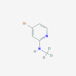 4-Bromo-2-(methylamino-d3)-pyridine