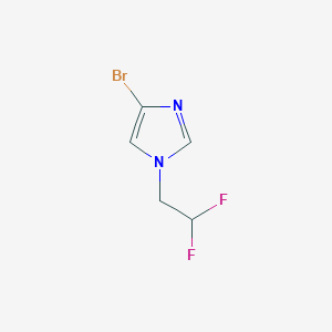 4-Bromo-1-(2,2-difluoroethyl)-1H-imidazole