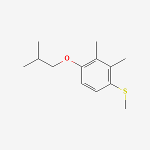 (4-Isobutoxy-2,3-dimethylphenyl)(methyl)sulfane