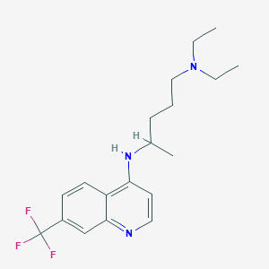 Diethyl(4-{[7-(trifluoromethyl)(4-quinolyl)]amino}pentyl)amine