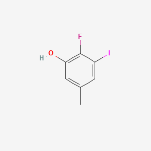 2-Fluoro-3-iodo-5-methylphenol