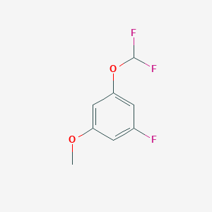 1-(Difluoromethoxy)-3-fluoro-5-methoxybenzene