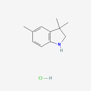 3,3,5-Trimethylindoline hydrochloride