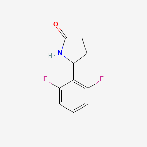 5-(2,6-Difluorophenyl)pyrrolidin-2-one