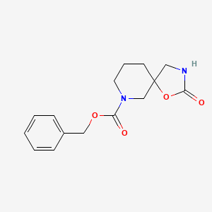 Benzyl 2-oxo-1-oxa-3,7-diazaspiro[4.5]decane-7-carboxylate