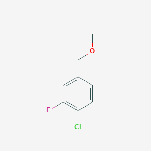 1-Chloro-2-fluoro-4-(methoxymethyl)benzene