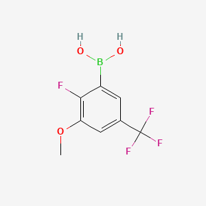 (2-Fluoro-3-methoxy-5-(trifluoromethyl)phenyl)boronic acid