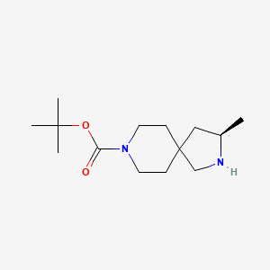 tert-Butyl (R)-3-methyl-2,8-diazaspiro[4.5]decane-8-carboxylate