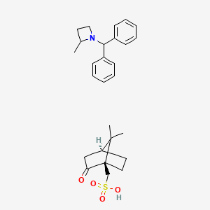 1-Benzhydryl-2-methylazetidine ((1R,4S)-7,7-dimethyl-2-oxobicyclo[2.2.1]heptan-1-YL)methanesulfonate