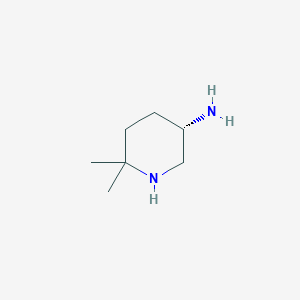 (S)-6,6-Dimethylpiperidin-3-amine