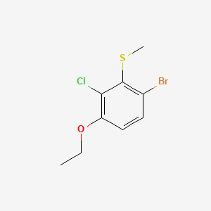 (6-Bromo-2-chloro-3-ethoxyphenyl)(methyl)sulfane