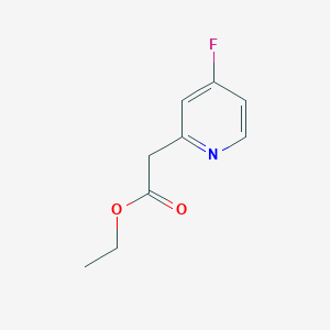 Ethyl 2-(4-fluoropyridin-2-YL)acetate