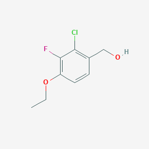 (2-Chloro-4-ethoxy-3-fluorophenyl)methanol