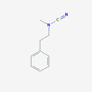 Methyl(2-phenylethyl)cyanamide