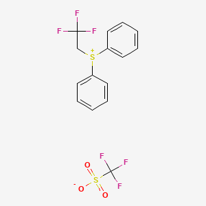 Diphenyl(2,2,2-trifluoroethyl)sulfanium trifluoromethanesulfonate