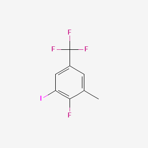 2-Fluoro-1-iodo-3-methyl-5-(trifluoromethyl)benzene