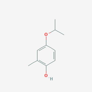 molecular formula C10H14O2 B15380605 4-Isopropoxy-2-methylphenol 