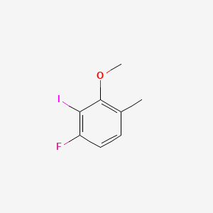 1-Fluoro-2-iodo-3-methoxy-4-methylbenzene