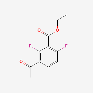 Ethyl 3-acetyl-2,6-difluorobenzoate