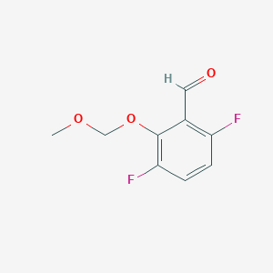 3,6-Difluoro-2-(methoxymethoxy)benzaldehyde